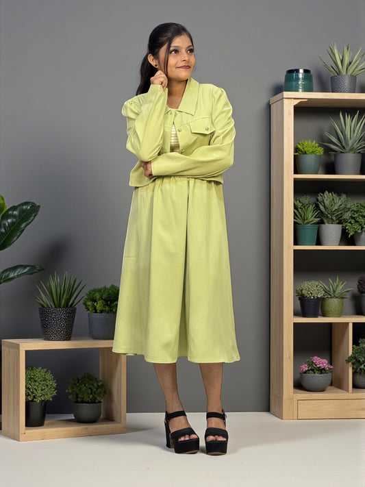 Elegant Cotton Tunic & Shrug Combo – Everyday & Office Wear