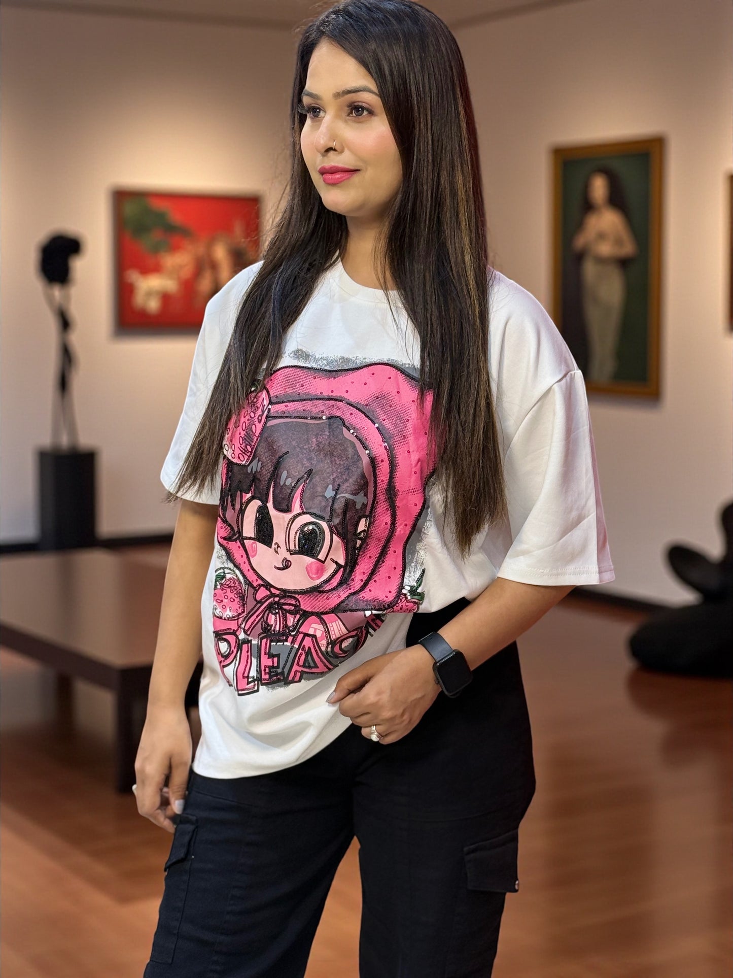 Trendy Designer Graphic T-Shirts for Women – 3 Stylish Prints